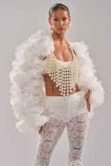 CHIARA FLORAL SHRUG